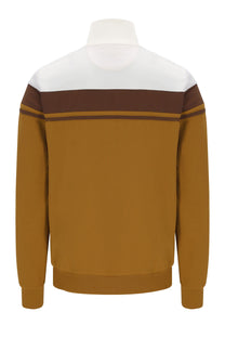 SERGIO TACCHINI DAMARINDO TRACK TOP GARDENIA/POTTING SOIL/GOLDEN BROWN
