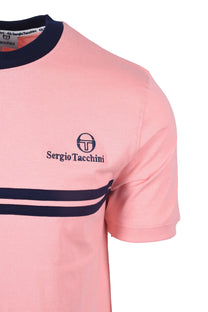 Sergio Tacchini New Supermac T-Shirt Quartz Pink/Maritime Blue Sergio Tacchini