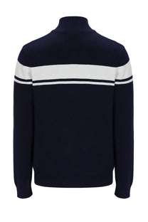 SERGIO TACCHINI 60th ANNIVERSARY CAPOMASTERS TRACK TOP Maritime Blue/Gardenia Sergio Tacchini