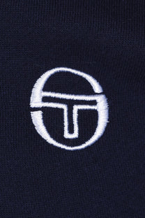 Sergio Tacchini Damarindo Half Zip Sweatshirt Maritime Blue/Adrenaline Rush Sergio Tacchini