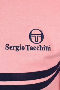 Sergio Tacchini New Supermac T-Shirt Quartz Pink/Maritime Blue Sergio Tacchini