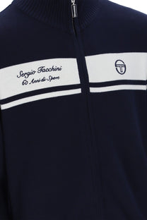 SERGIO TACCHINI 60th ANNIVERSARY CAPOMASTERS TRACK TOP Maritime Blue/Gardenia Sergio Tacchini