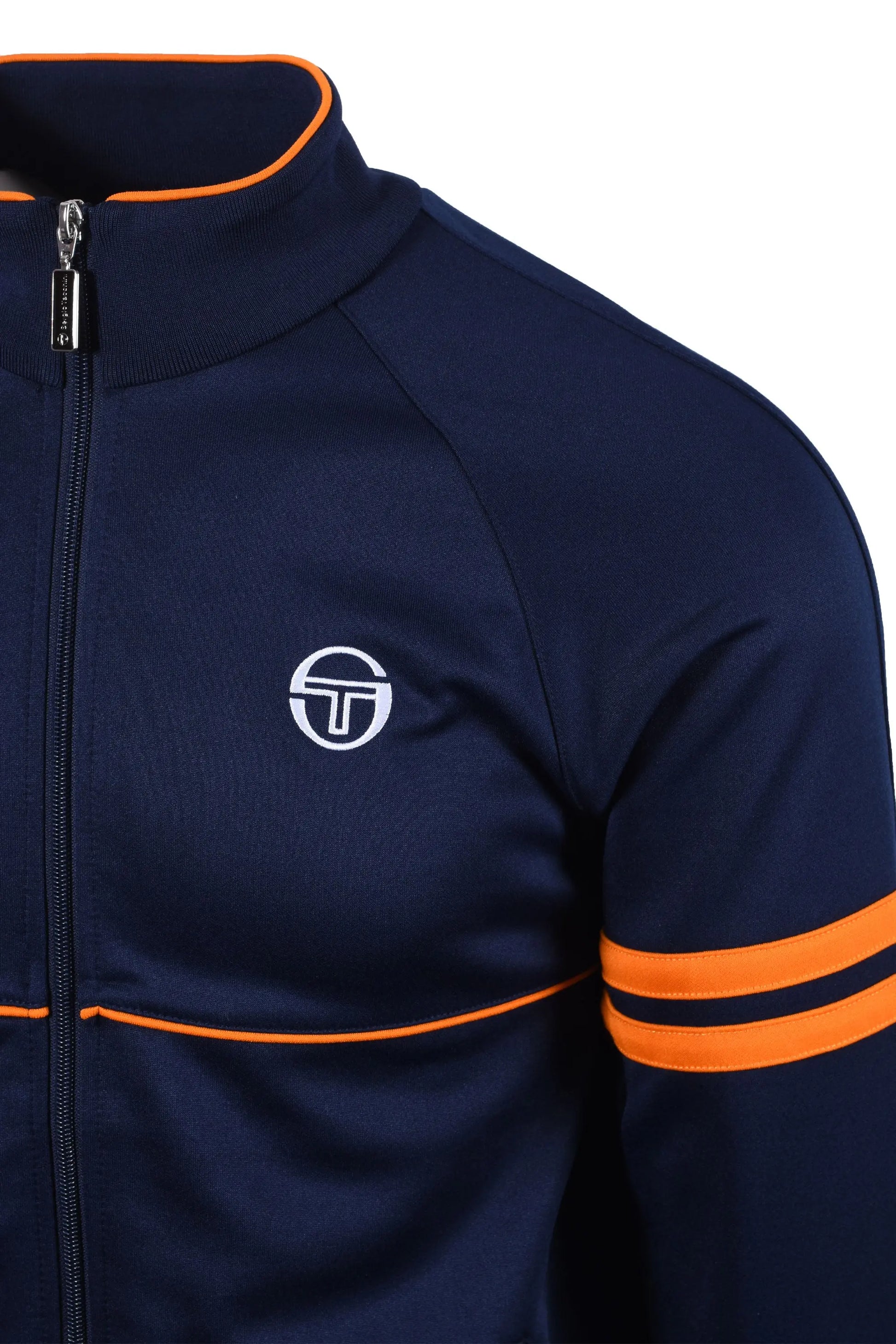 SERGIO TACCHINI ORION TRACK JACKET MARITIME BLUE/ORANGE PEPPER Sergio Tacchini