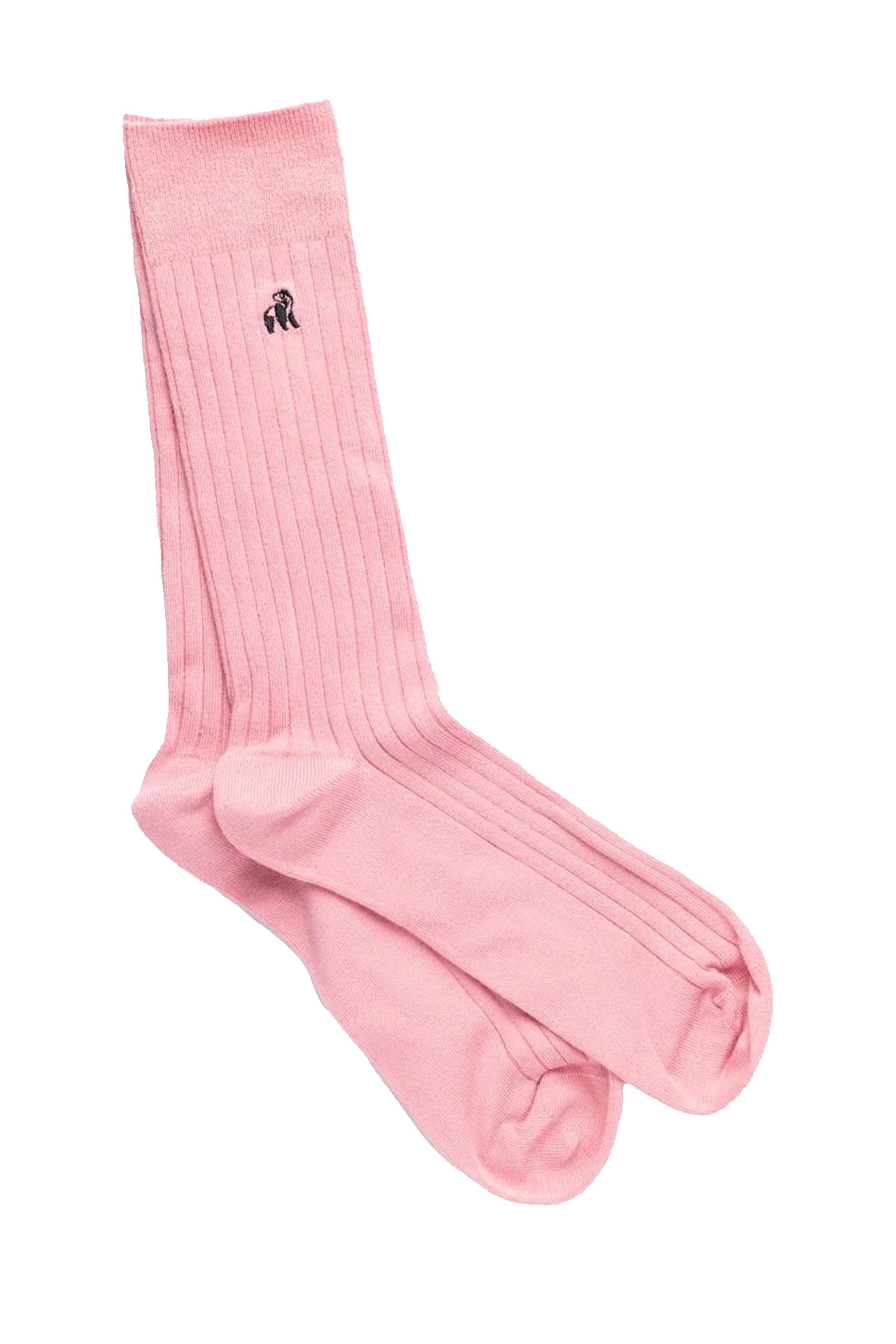 SWOLE PANDA BAMBOO SOCKS NEW PINK Swole Panda Michael Stewart Menswear  Socks