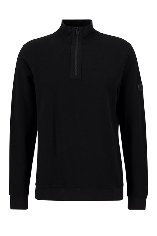 BARBOUR INTERNATIONAL SAMUEL FUNNEL NECK BLACK