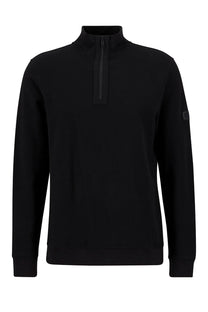 BARBOUR INTERNATIONAL SAMUEL FUNNEL NECK BLACK Barbour International