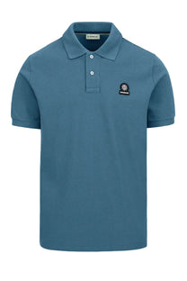 Sandbanks Badge Logo Polo Shirt Teal Sandbanks