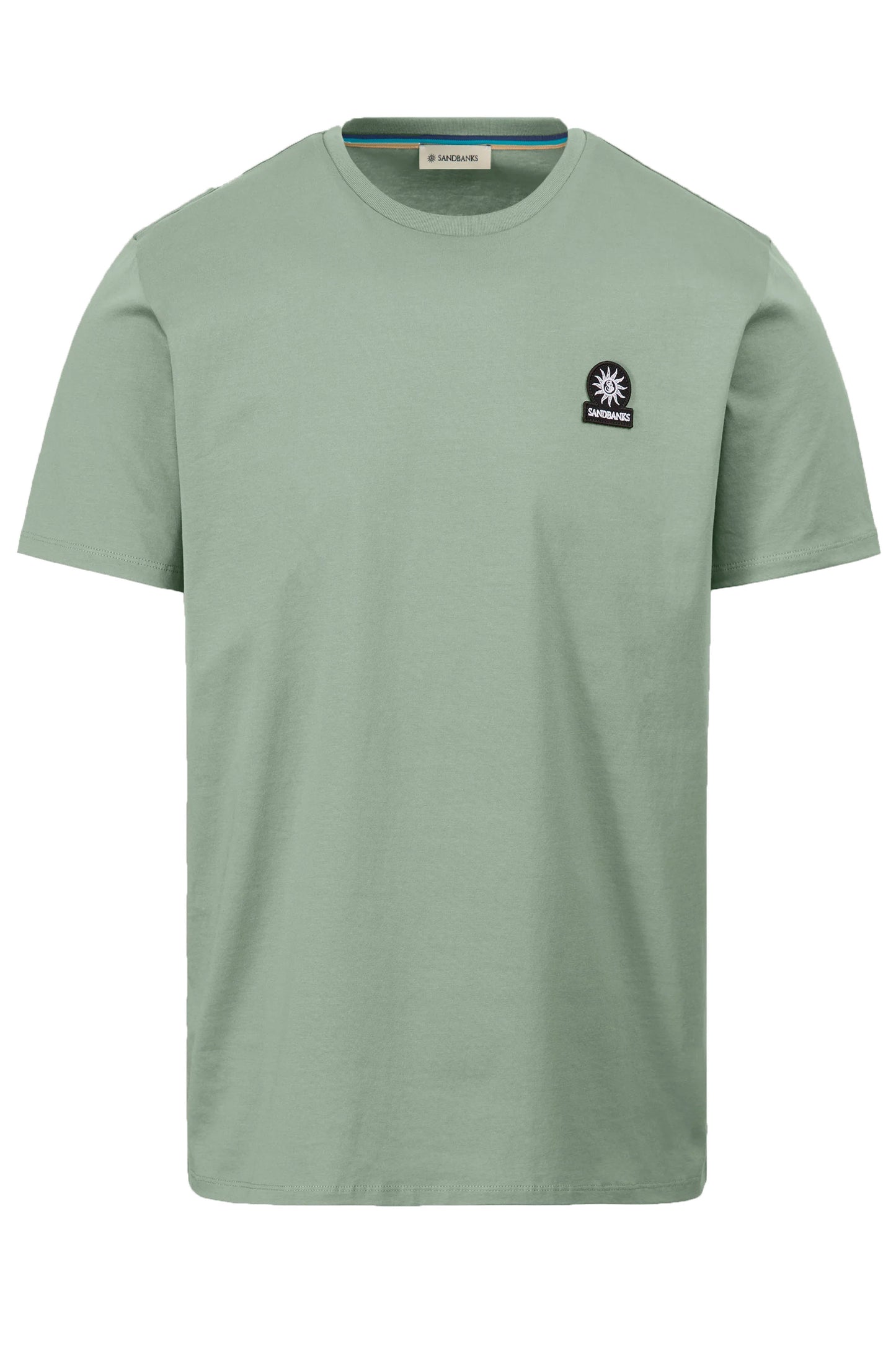 Sandbanks Badge Logo T-Shirt Sage