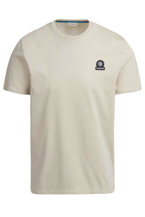 Sandbanks Badge Logo T-Shirt Stone Sandbanks