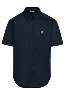 Sandbanks Short Sleeve Shirt Navy Sandbanks