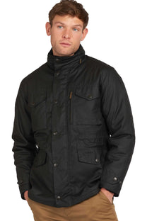 Barbour Sapper Wax Jacket Black Barbour