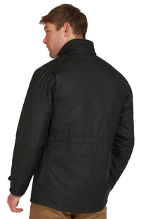 Barbour Sapper Wax Jacket Black Barbour