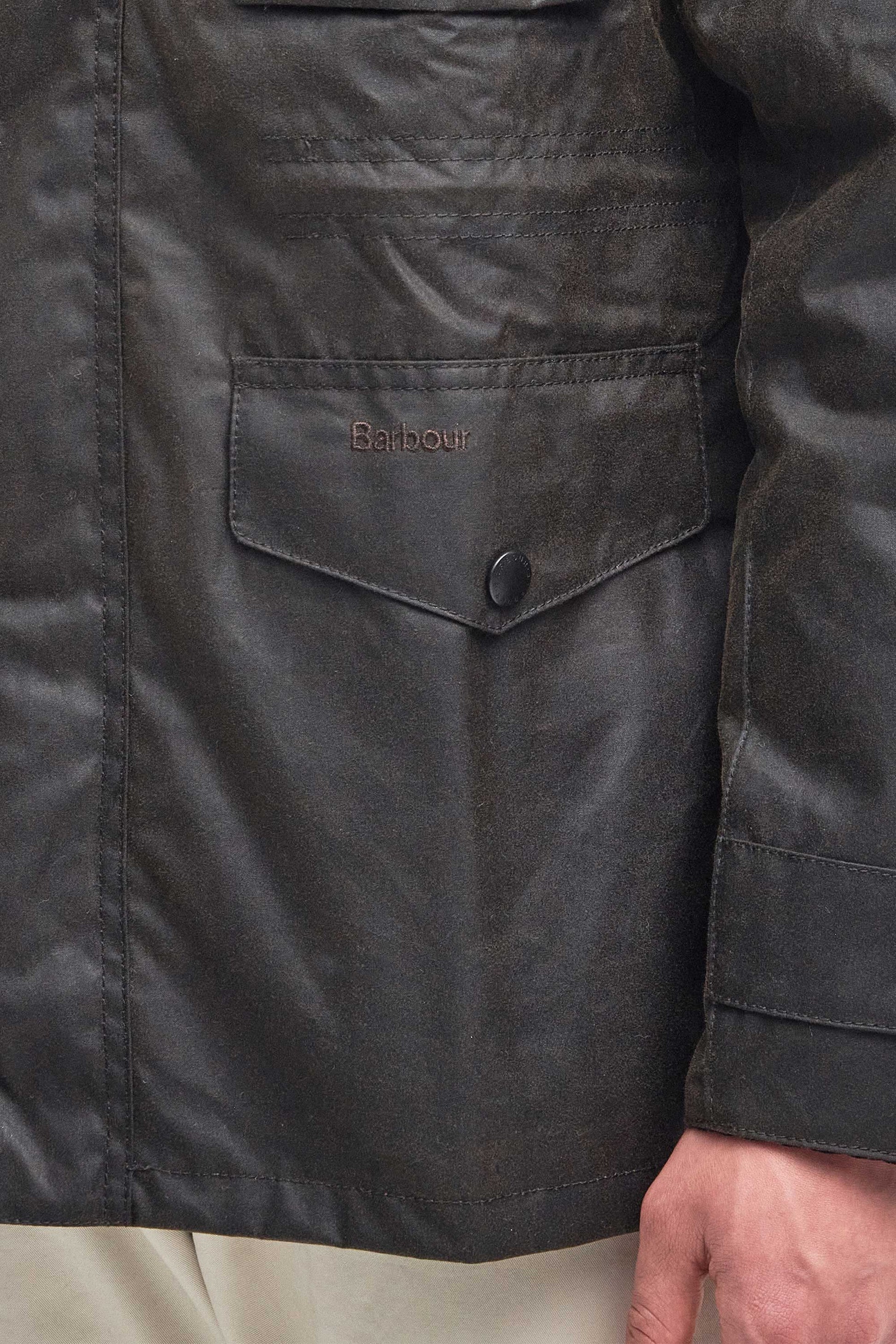 Barbour Sapper Wax Jacket Olive Barbour