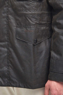 Barbour Sapper Wax Jacket Olive Barbour