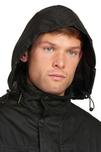 Barbour Sapper Wax Jacket Black Barbour