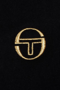 Sergio Tacchini Court Velour Track Top Black Sergio Tacchini