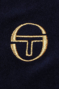 Sergio Tacchini Court Velour Track Top Maritime Blue/Gardenia Sergio Tacchini