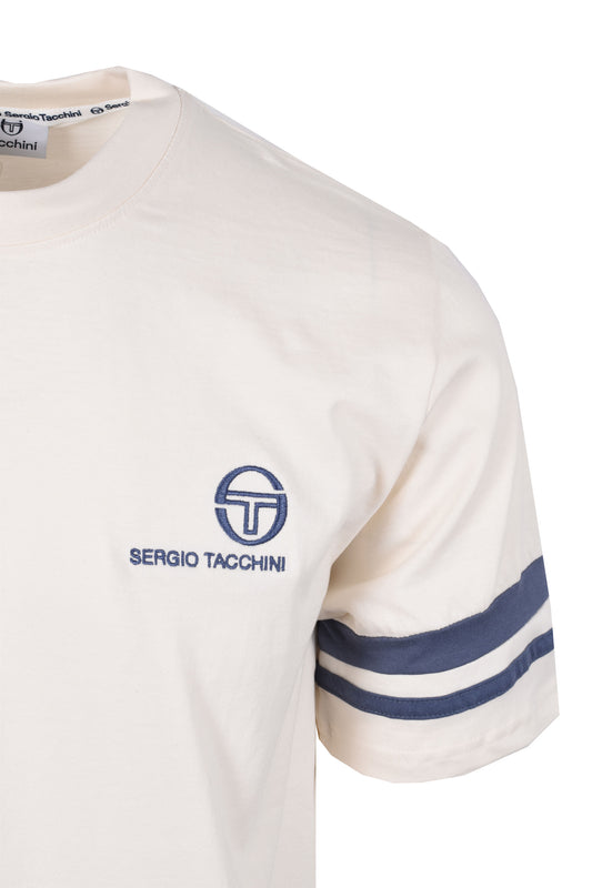 Sergio Tacchini Frankie T-Shirt Gardenia/Vintage Indigo