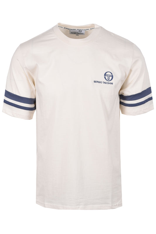 Sergio Tacchini Frankie T-Shirt Gardenia/Vintage Indigo
