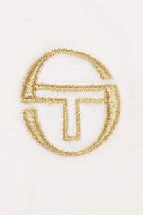 Sergio Tacchini Mahony Half Zip Velour Polo Gardenia/Gold Sergio Tacchini