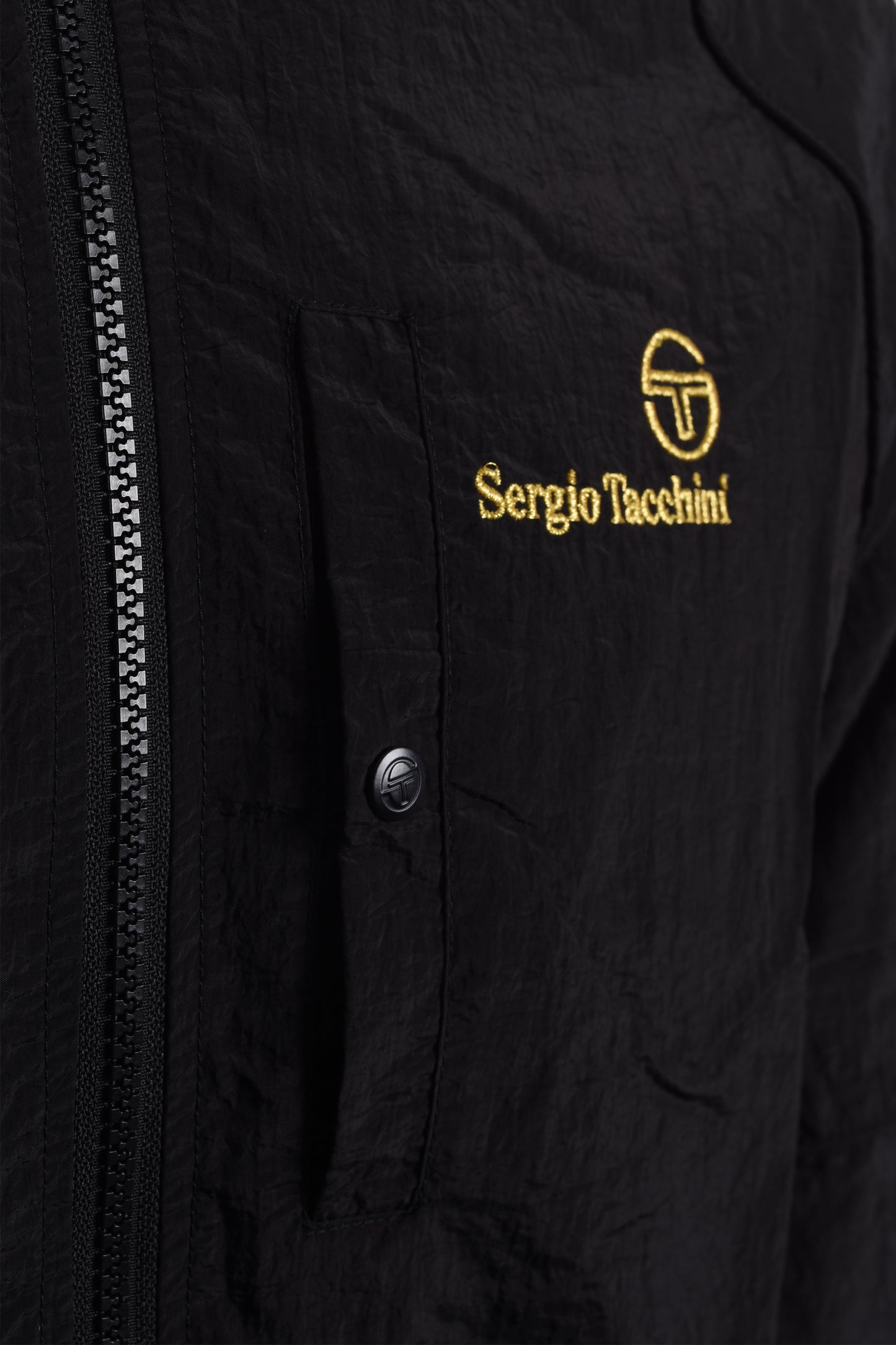 Sergio Tacchini Maldini Hooded Jacket Black