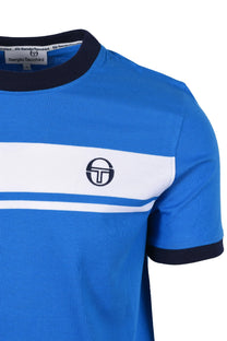 Sergio Tacchini Master T-Shirt Blue/White Sergio Tacchini