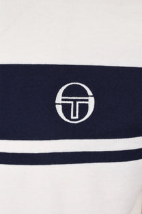 Sergio Tacchini Master T-Shirt Gardenia/Maritime Blue/Pumpkin Sergio Tacchini