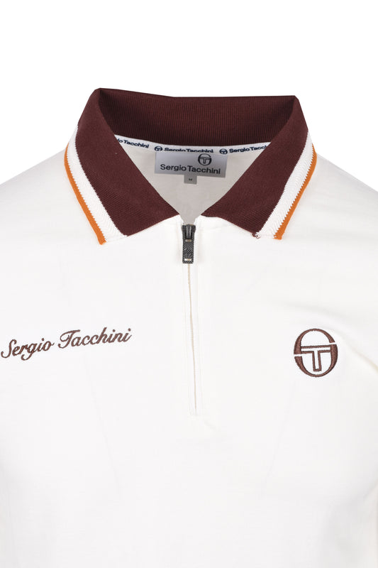 Sergio Tacchini Nanto Zip Polo Gardenia