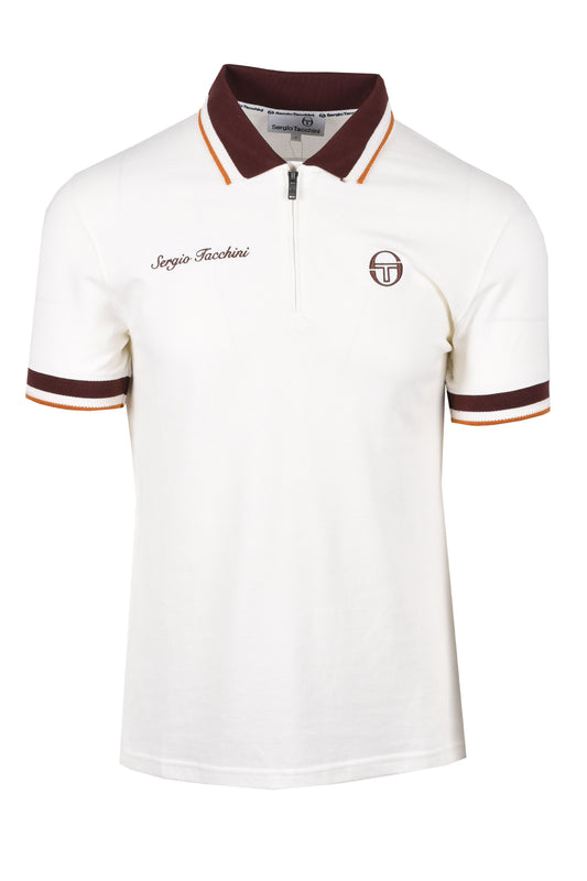 Sergio Tacchini Nanto Zip Polo Gardenia
