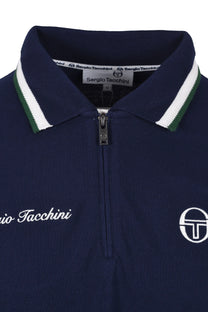 Sergio Tacchini Nanto Zip Polo Maritime Blue Sergio Tacchini