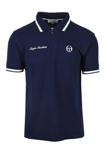 Sergio Tacchini Nanto Zip Polo Maritime Blue Sergio Tacchini
