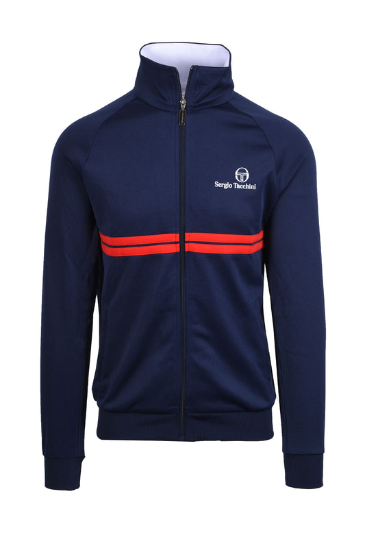 Sergio Tacchini New Dallas Track Top Maritime Blue/White/Red