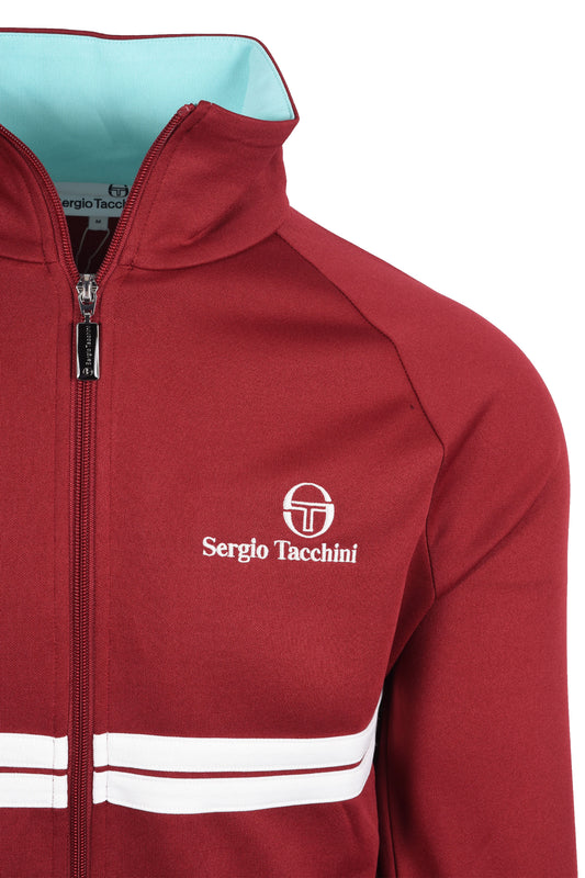 Sergio Tacchini New Dallas Track Top Rhubarb/Aruba Blue