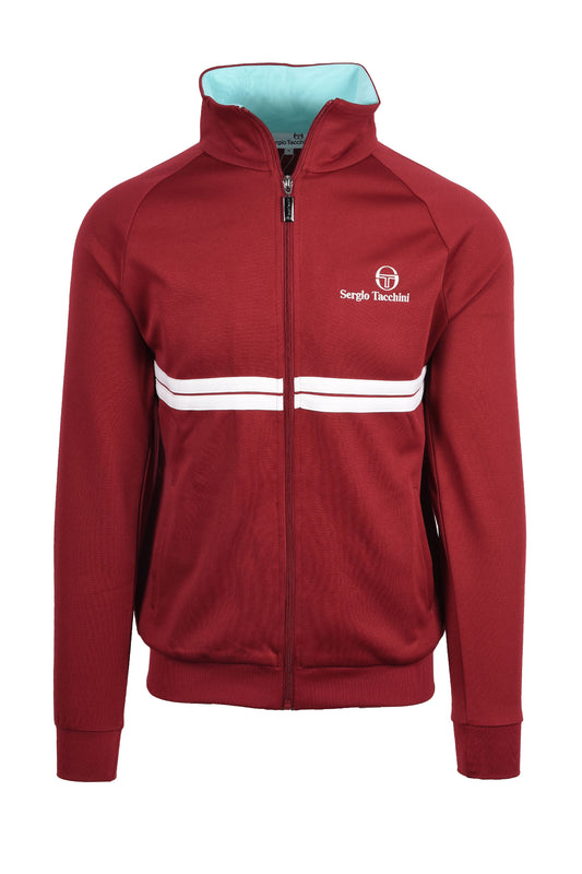 Sergio Tacchini New Dallas Track Top Rhubarb/Aruba Blue