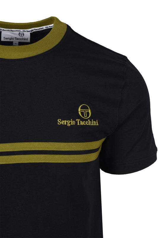Sergio Tacchini New Supermac T-Shirt Black/Avocado