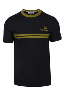 Sergio Tacchini New Supermac T-Shirt Black/Avocado Sergio Tacchini