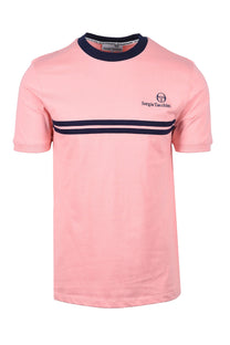 Sergio Tacchini New Supermac T-Shirt Quartz Pink/Maritime Blue Sergio Tacchini