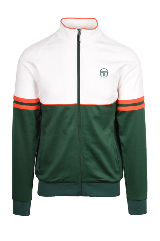 Sergio Tacchini Orion Track Top Gardenia/Eden/Tangerine Tango