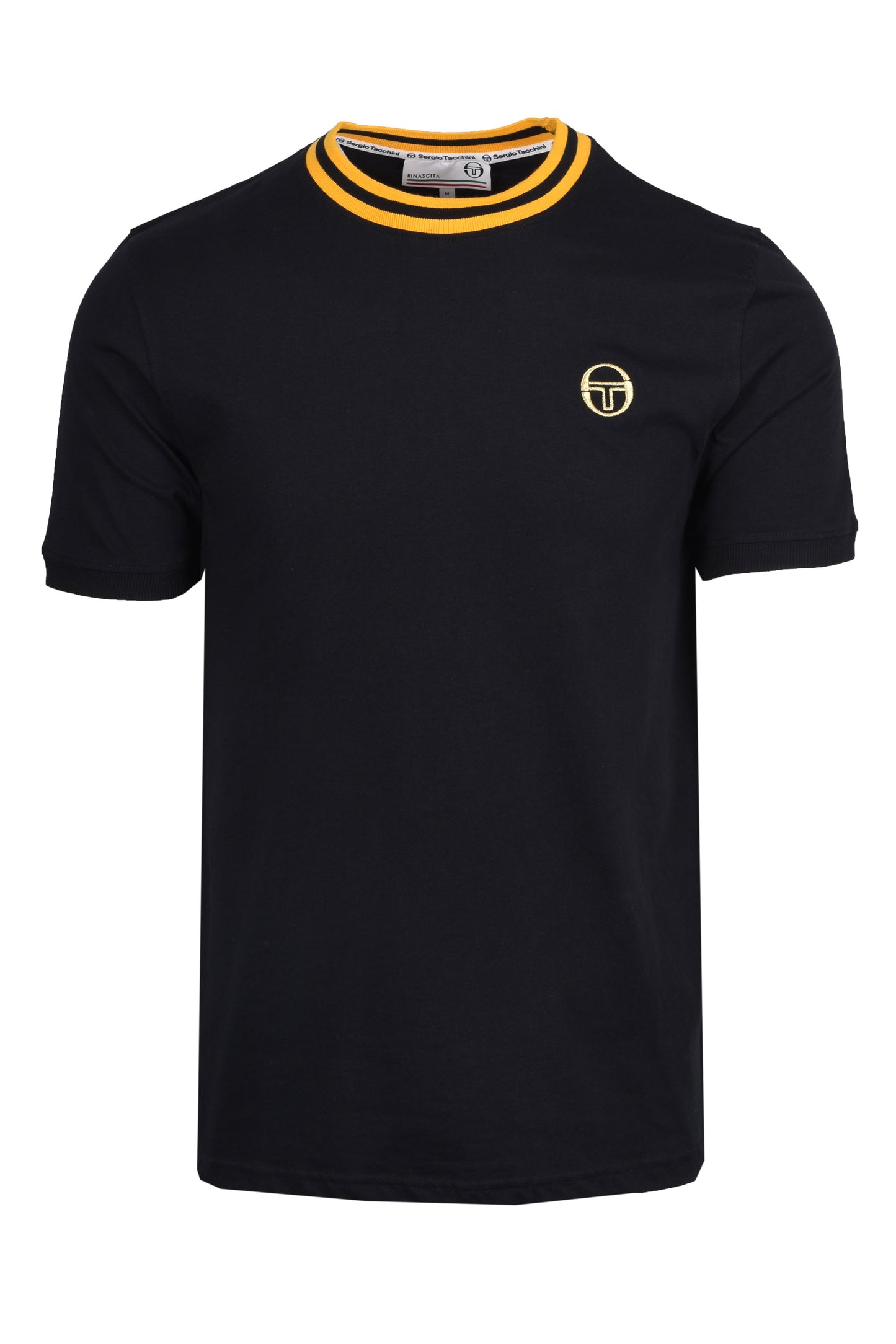 Sergio Tacchini Rainer T-Shirt Maritime Black/Old Gold