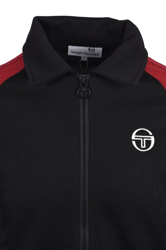 Sergio Tacchini Renshaw Track Top Black/Gardenia