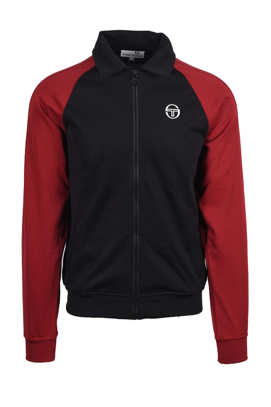 Sergio Tacchini Renshaw Track Top Black/Gardenia