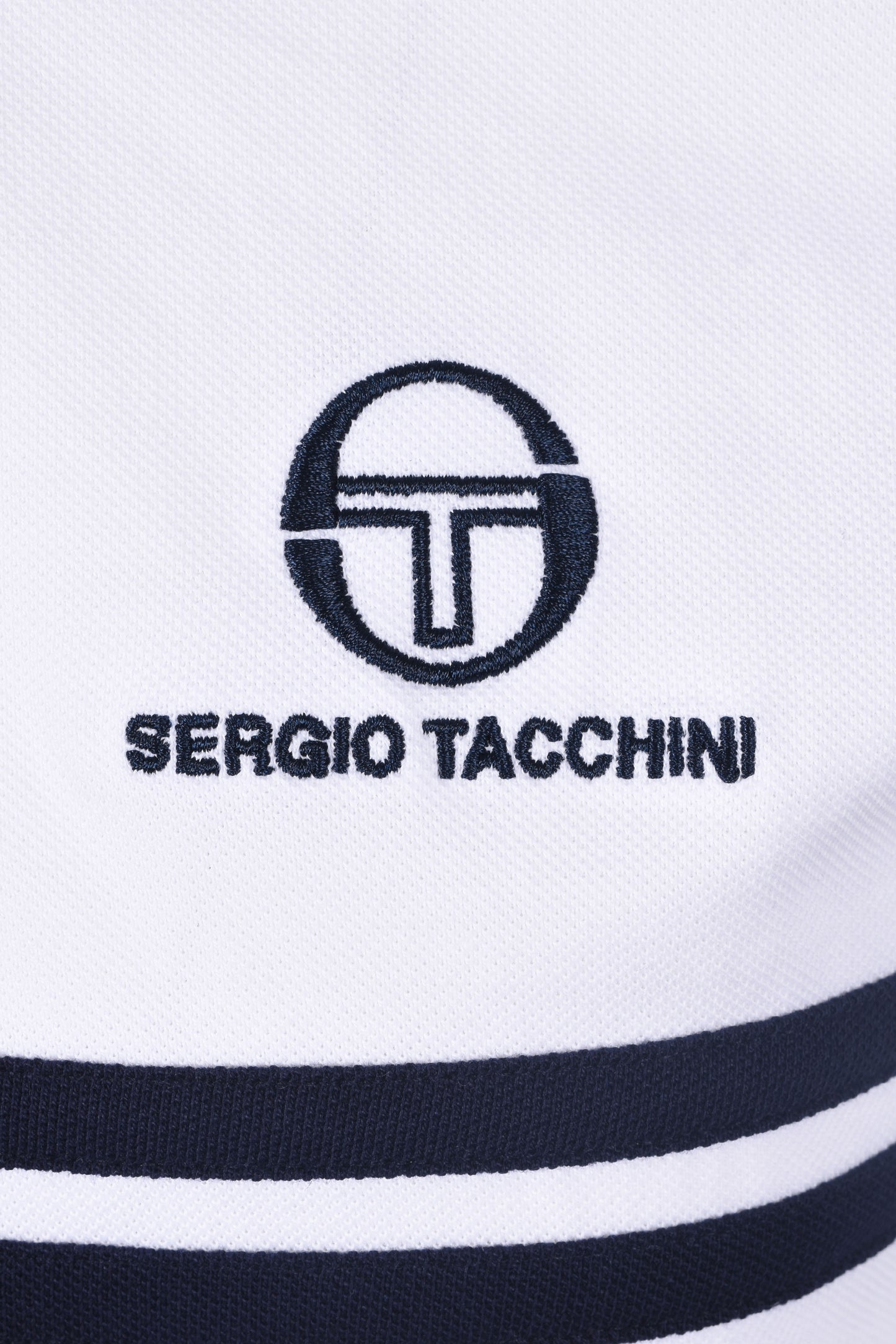 Sergio Tacchini SuperMK2 Polo White/Adrenaline Rush