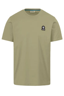 SANDBANKS BADGE LOGO T-SHIRT ARMY GREEN Sandbanks