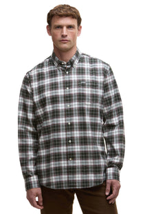 BARBOUR TELFIELD SHIRT OLIVE Barbour