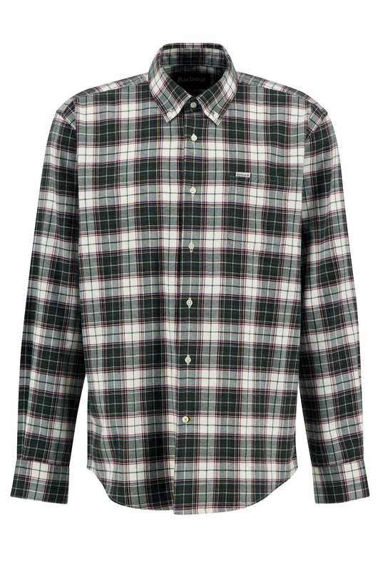 BARBOUR TELFIELD SHIRT OLIVE
