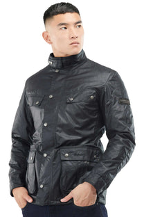 Barbour International Tourer Wax Duke Jacket Navy Barbour International