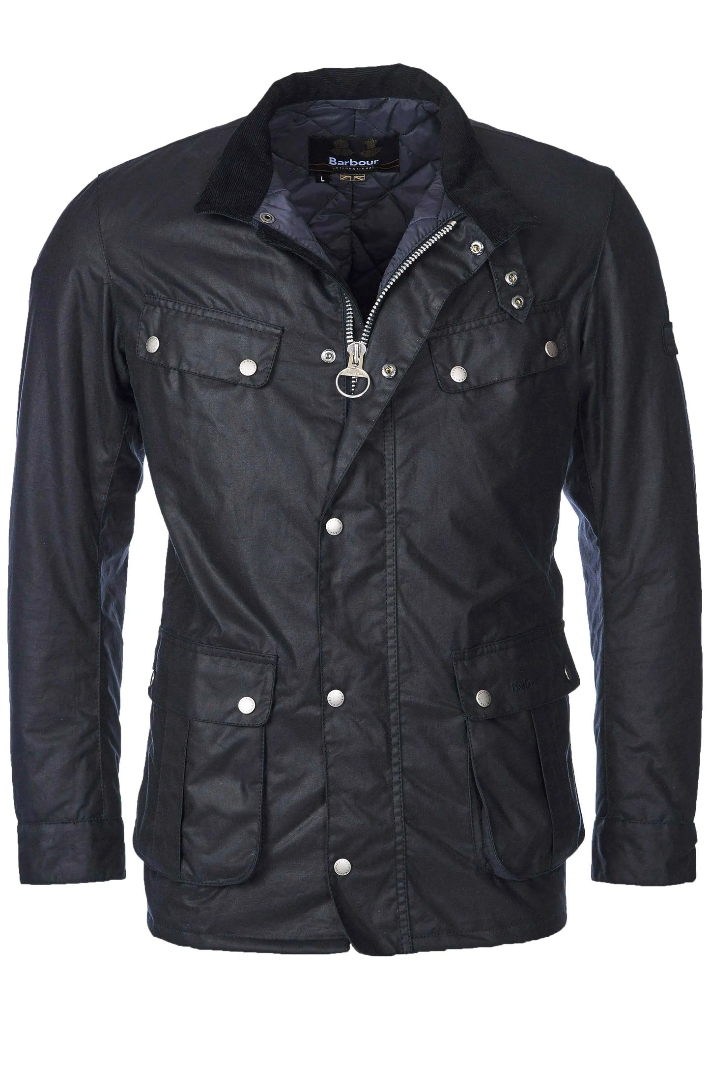Barbour International Tourer Wax Duke Jacket Navy Barbour International
