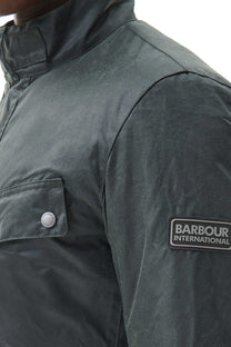 Barbour International Tourer Wax Duke Jacket Sage Barbour International