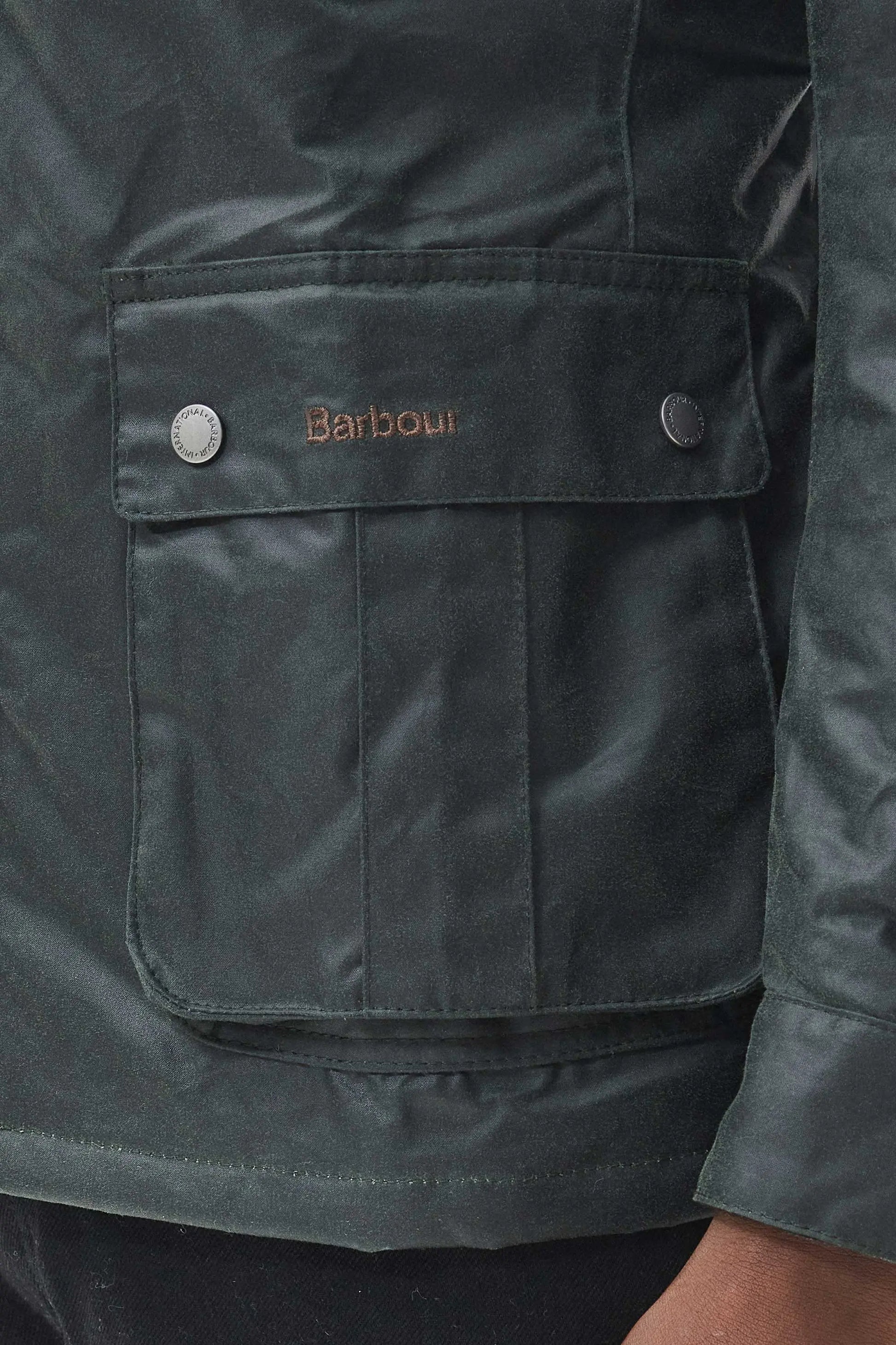 Barbour International Tourer Wax Duke Jacket Sage Barbour International