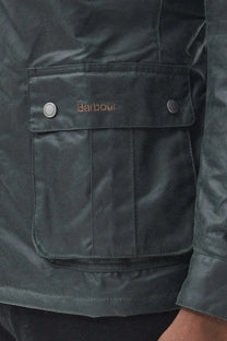 Barbour International Tourer Wax Duke Jacket Sage Barbour International